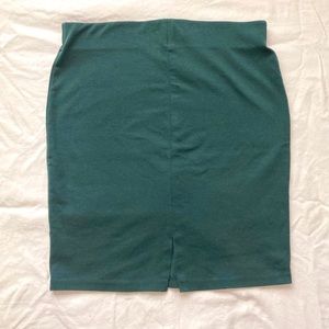 OLD NAVY | STRETCH SKIRT | GREEN | MEDIUM